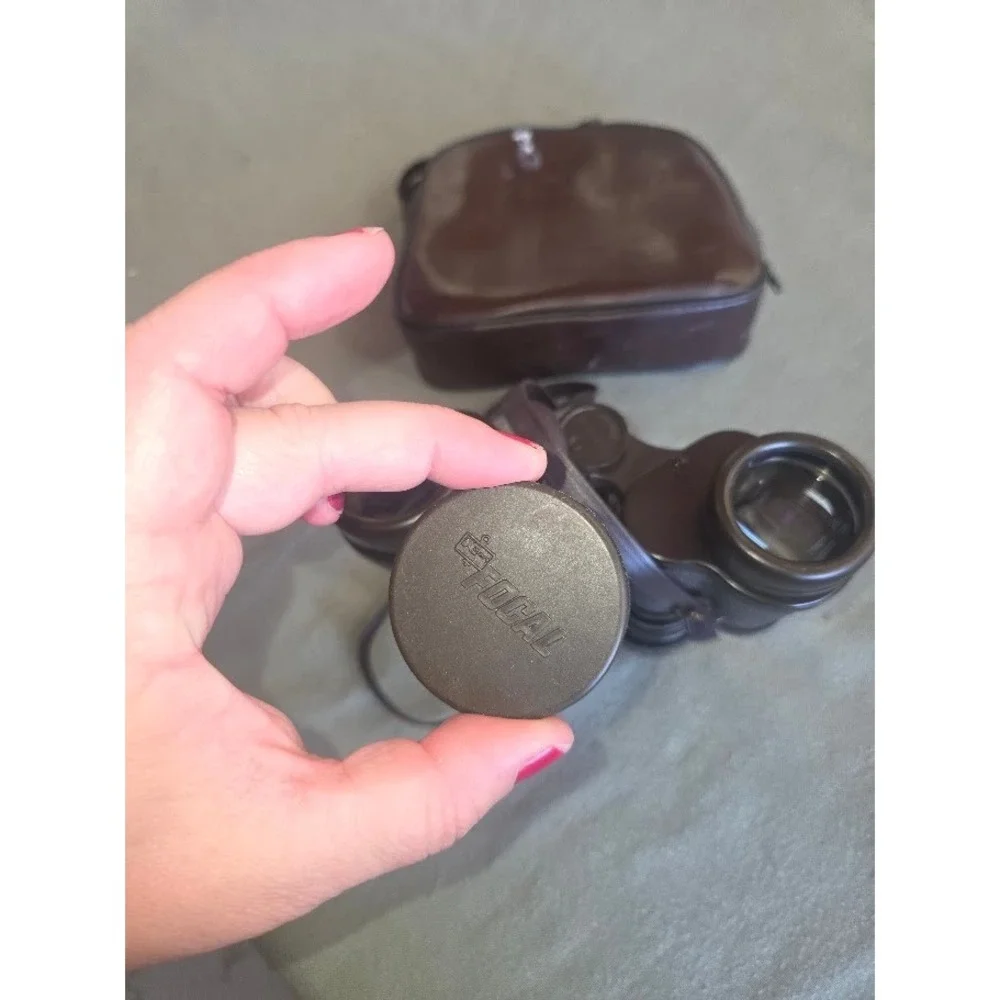 Focal 7x35 Wide Angle Binoculars 20-20-36 Kmart Japan Vintage with Case